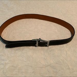 Patrick Gibbons handmade black lizard Belt